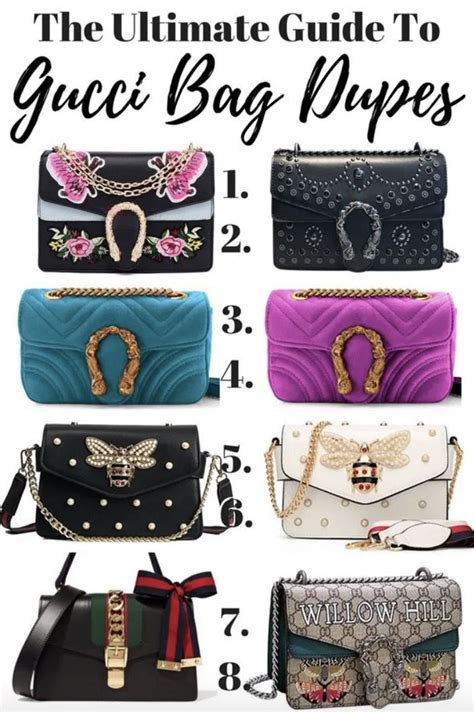 gucci fake purses|best dupes for gucci.